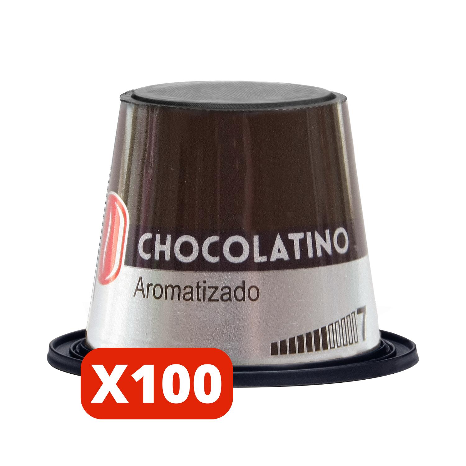 CAFÉ CARIBE CAJA 100 CAPSULAS CHOCOLATINO AROMATIZADO COMPATIBLES NESPRESSO - 1