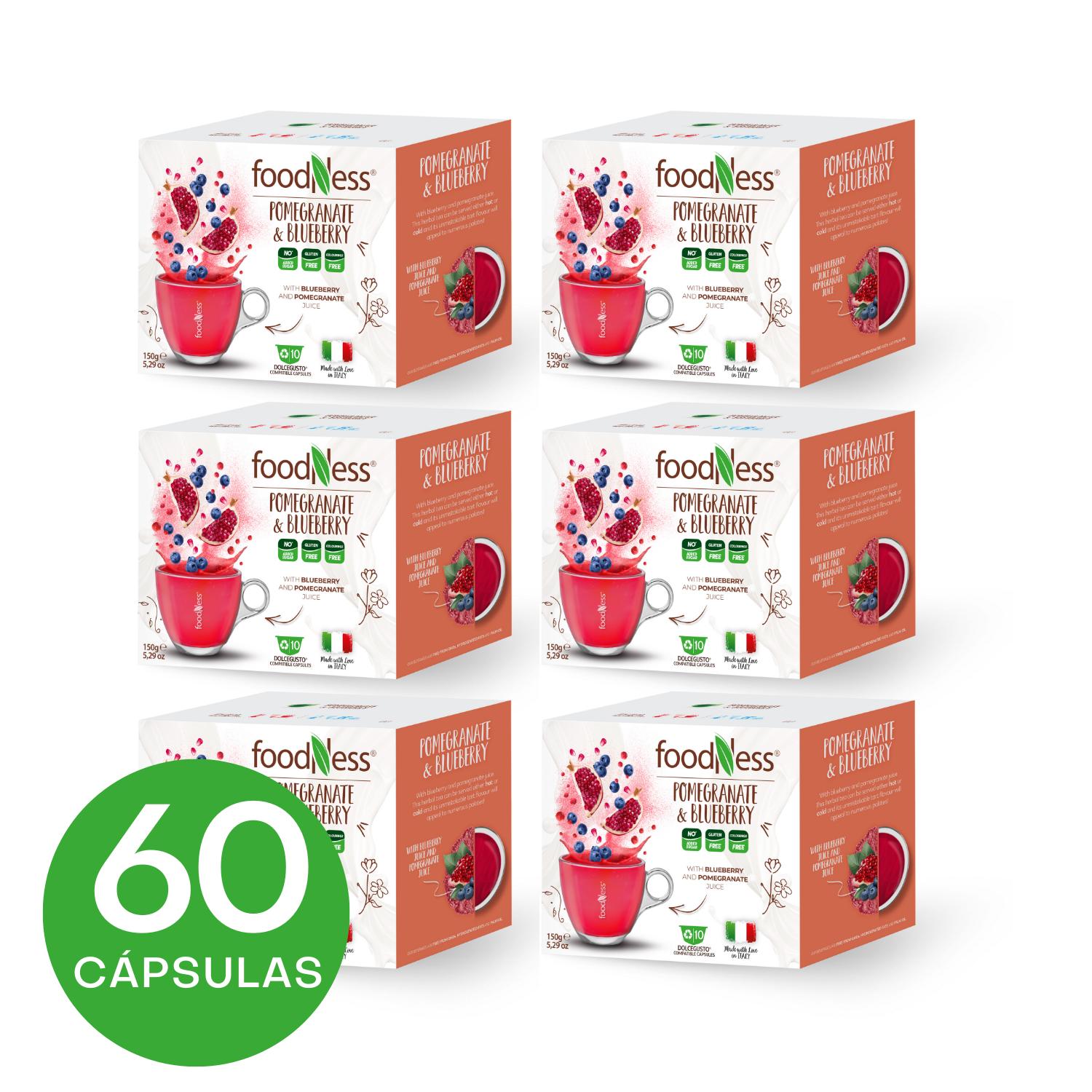 GRANADA Y ARÁNDANO - 60 CÁPSULAS DOLCE GUSTO COMPATIBLES - 2