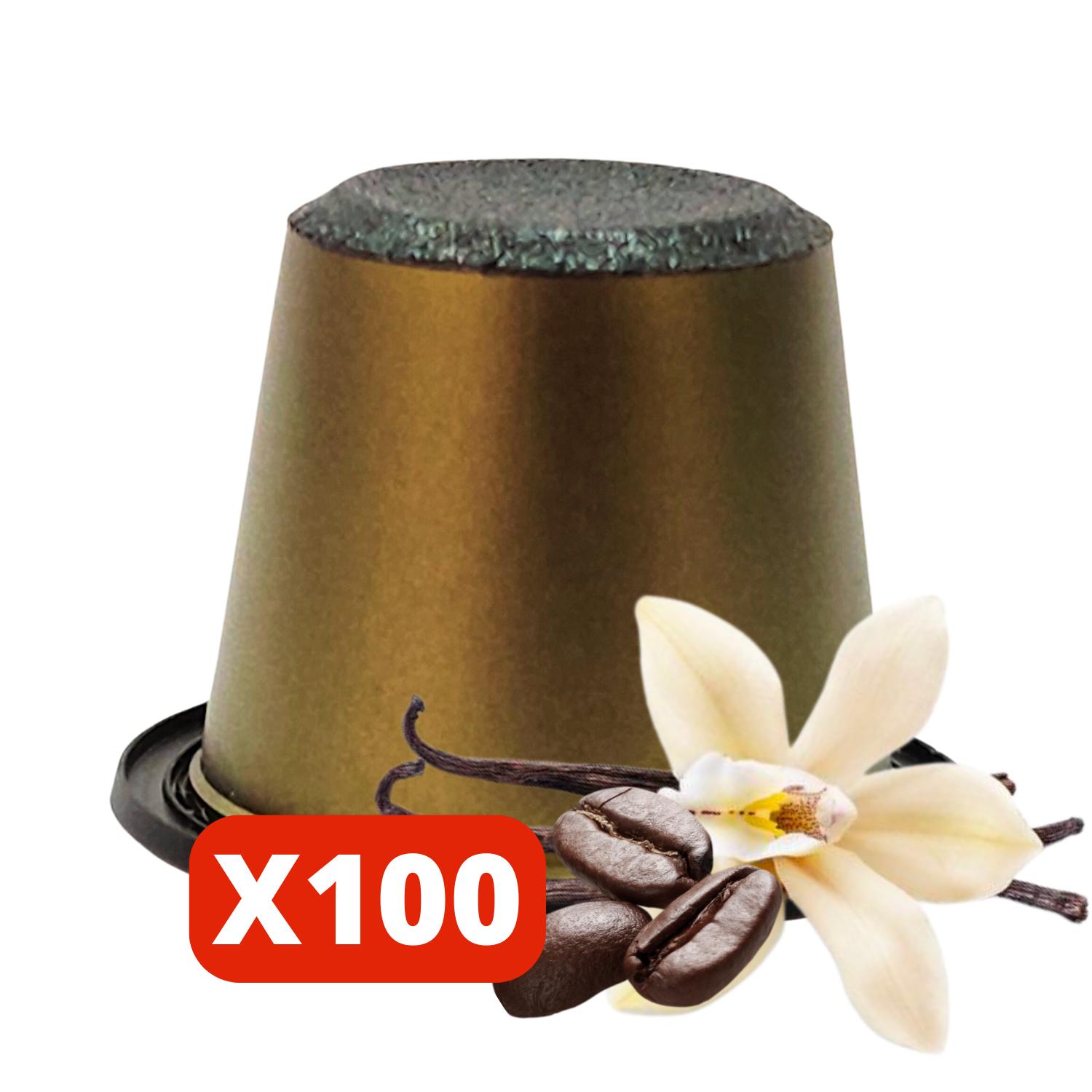 CAFE VAINILLA DELICIA - 100 CAPSULAS NESPRESSO COMPATIBLES - 1