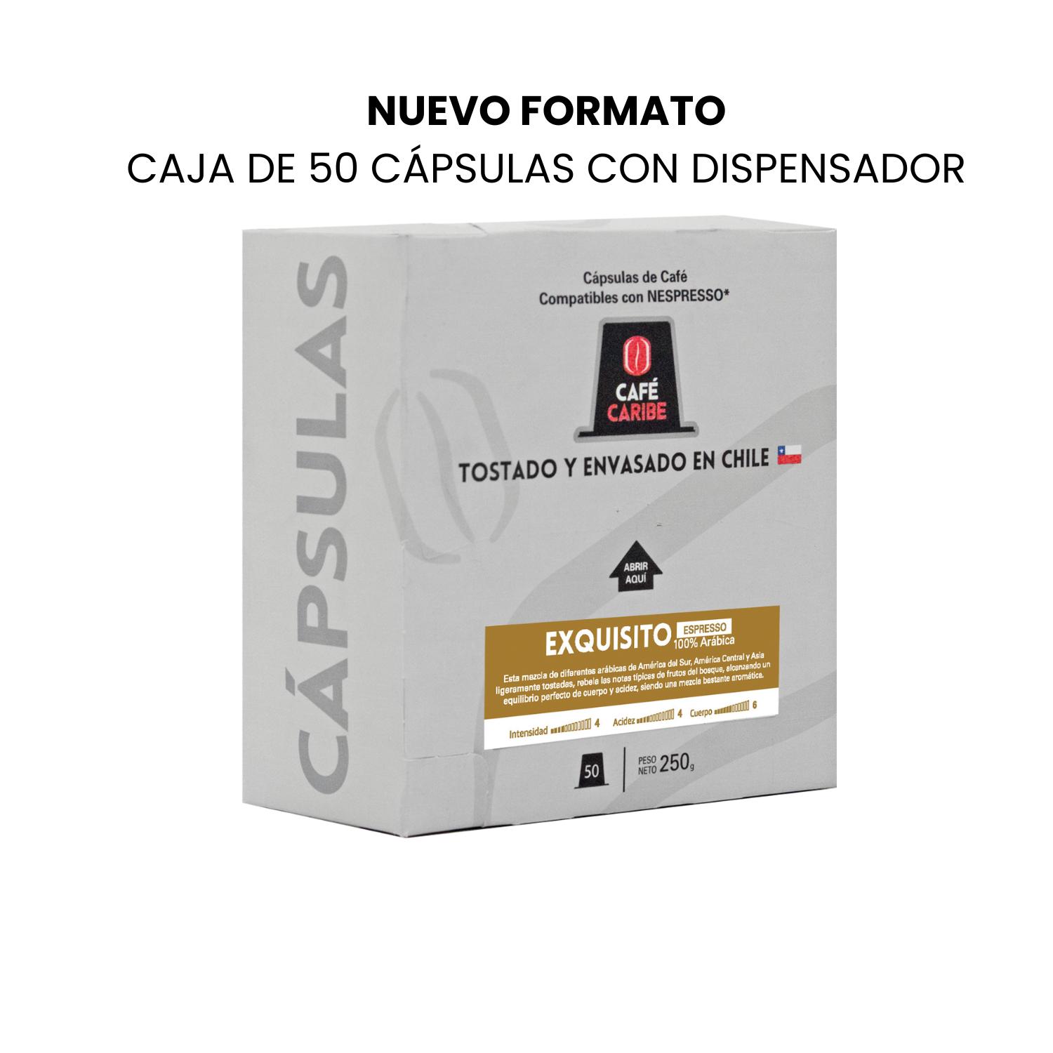 CAFE EXQUISITO ESPRESSO 100 CAPSULAS COMPATIBLES - 2