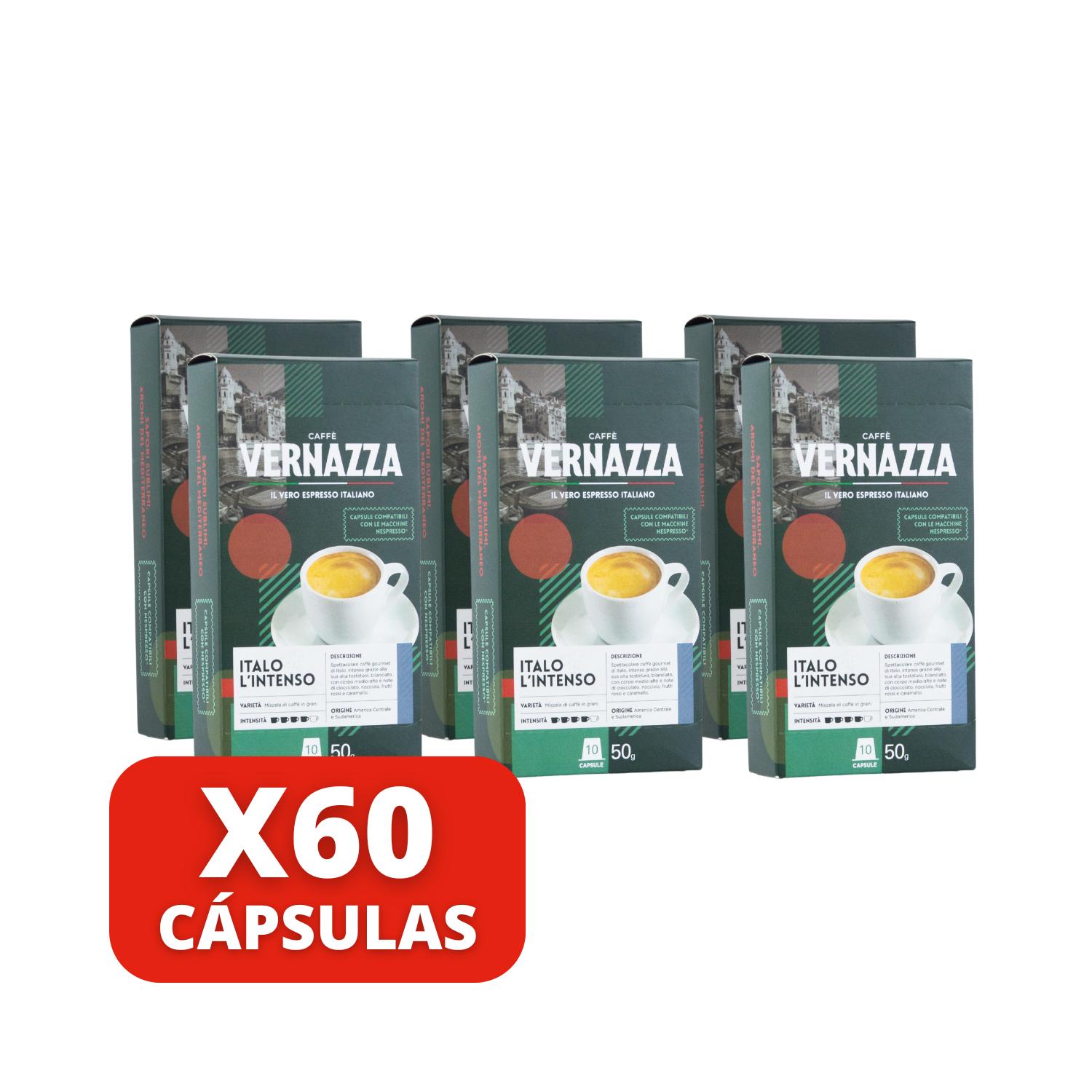EN COLOR CAFE ITALO L'INTENSO 60 CÁPSULAS NESPRESSO COMPATIBLES - 1