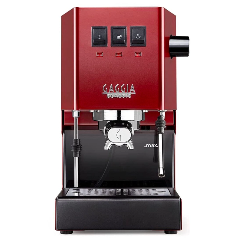 CAFETERA ESPRESSO GAGGIA CLASSIC PRO E24 COLOR VIBES - ROJO - 3