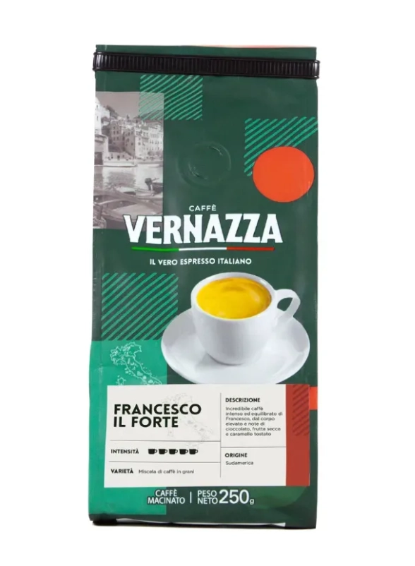 CAFFÈ VERNAZZA FRANCESCO IL FORTE MOLIDO 1 KILO - 2