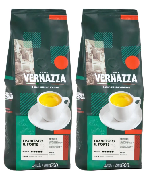 CAFFÈ VERNAZZA FRANCESCO IL FORTE  1 KILO EN GRANO - 1