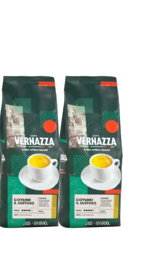 CAFFÈ VERNAZZA GIOVANNI IL GUSTOSO - 1 KILO EN GRANO - 1