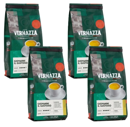 CAFFÈ VERNAZZA GIOVANNI IL GUSTOSO - 1 KILO MOLIDO - 1