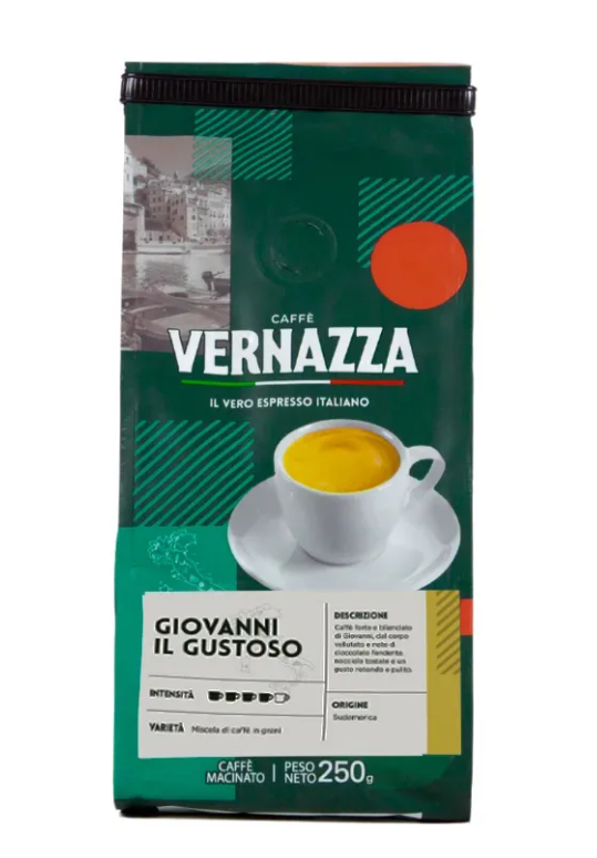 CAFFÈ VERNAZZA GIOVANNI IL GUSTOSO - 1 KILO MOLIDO - 2