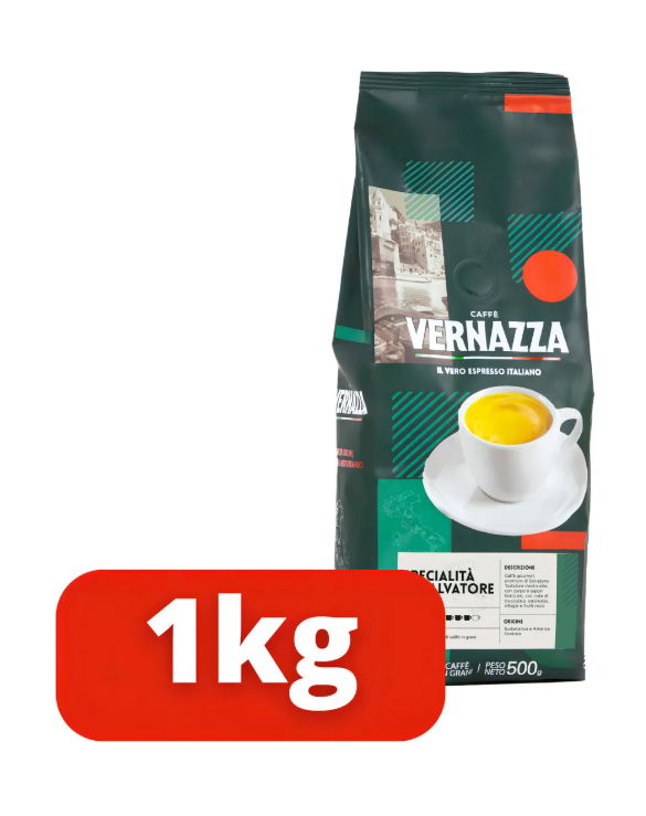 CAFFÈ VERNAZZA SPECIALITA DI SALVATORE 1 KILO EN GRANO - 1