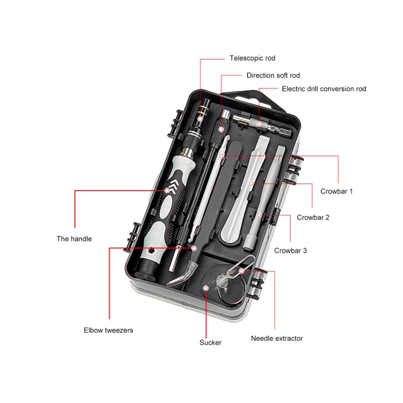 KIT DE DESTORNILLADORES DE PRECISION PARA CELULARES - 4