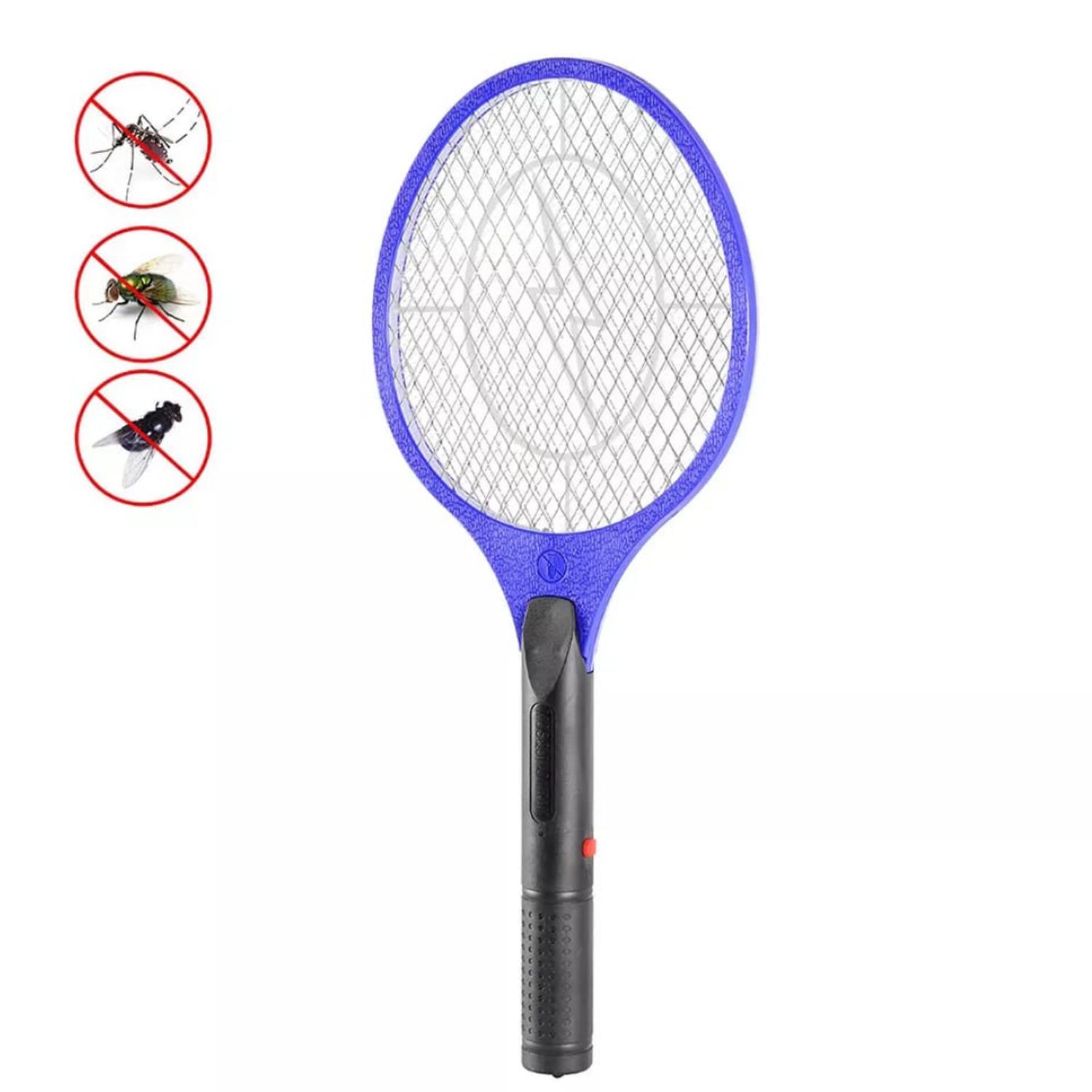 RAQUETA MATAMOSCA Y MOSQUITOS ELECTRICA - 2