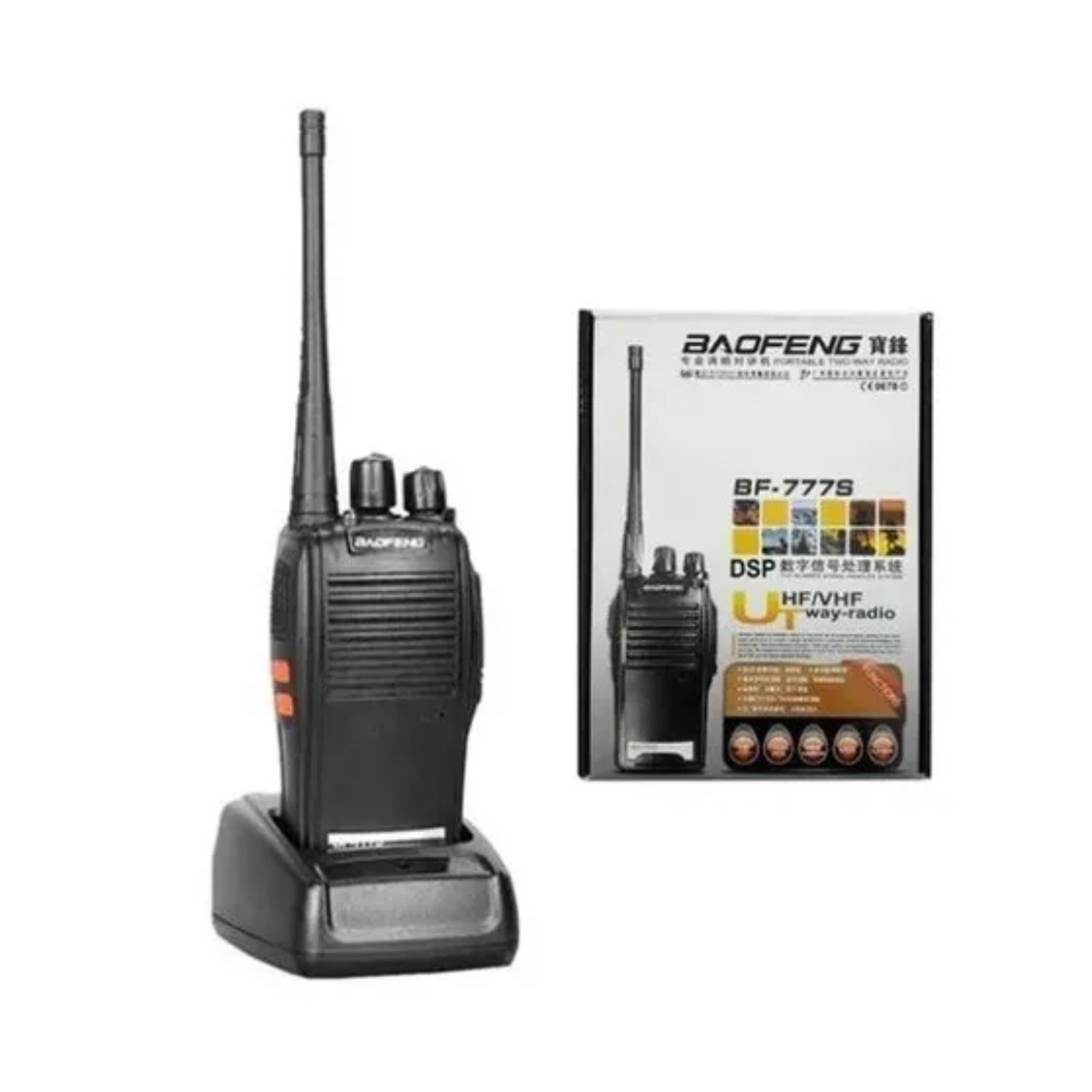 RADIO WALKIE TALKIE 2 UNIDADES VHF UHF - 3