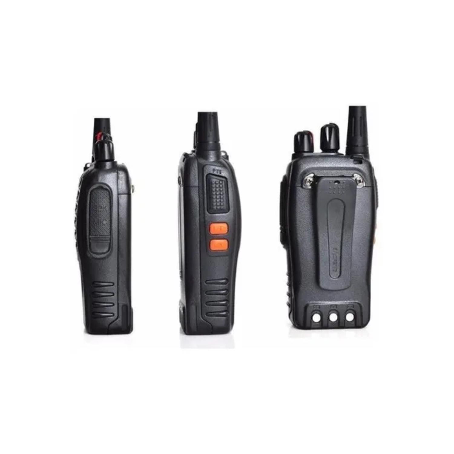 RADIO WALKIE TALKIE 2 UNIDADES VHF UHF - 4