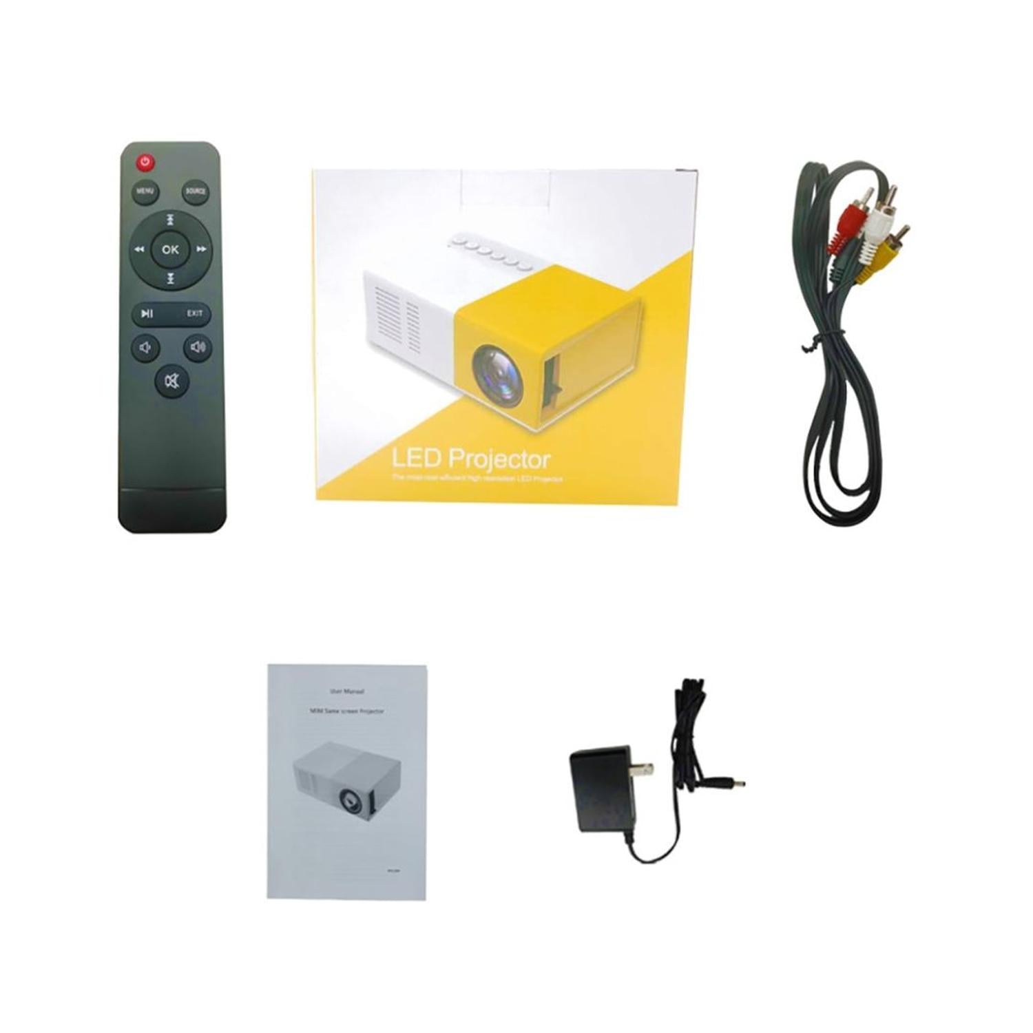 PROYECTOR MINI LED YG-300 PRO PORTATIL - 5