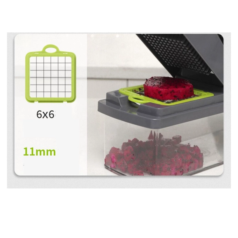 CORTADOR DE VERDURAS MULTIFUNCIONAL 14 EN 1 | Gris - 3