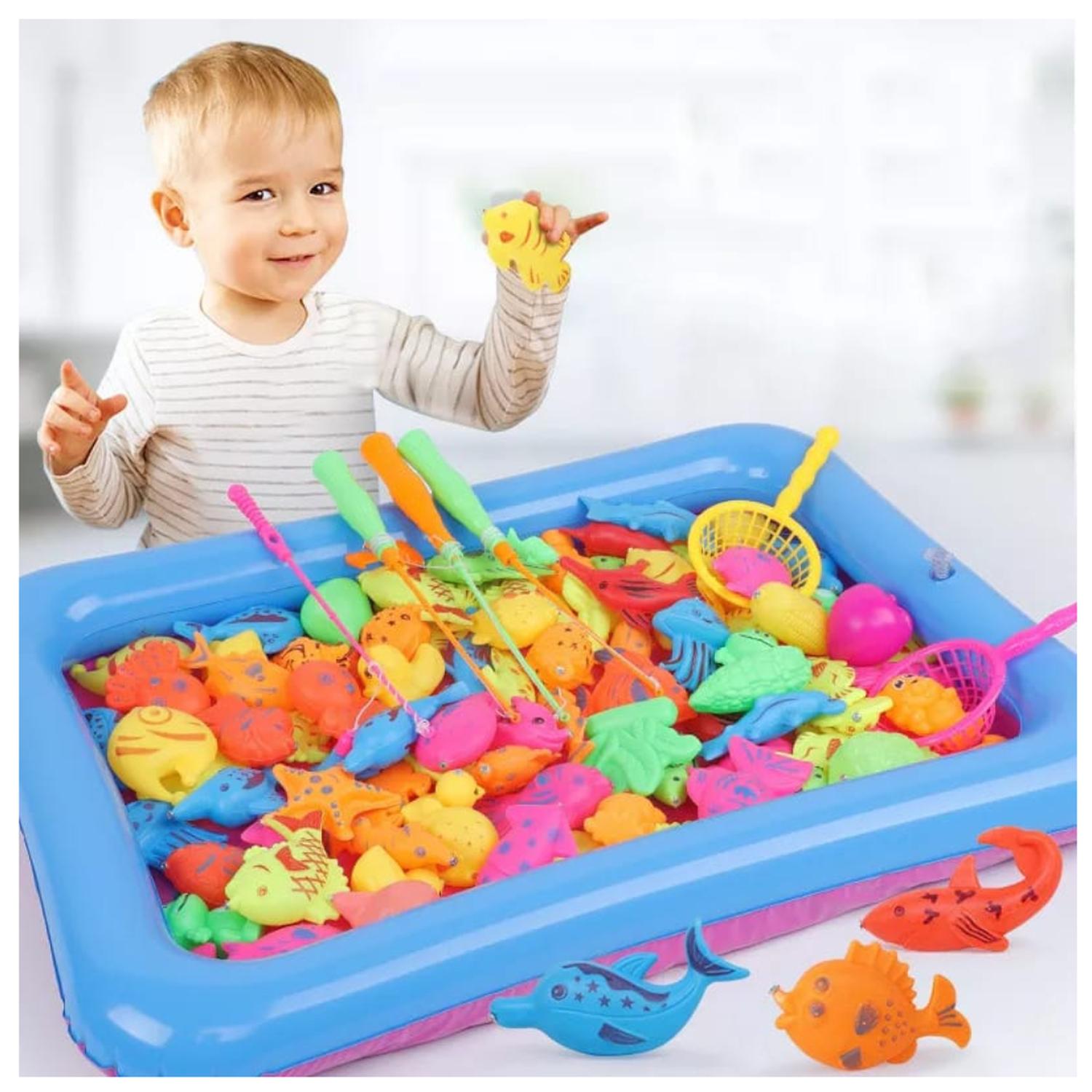 JUEGO DE PESCA MAGNETICO 26 PIEZAS | Multicolor - 1