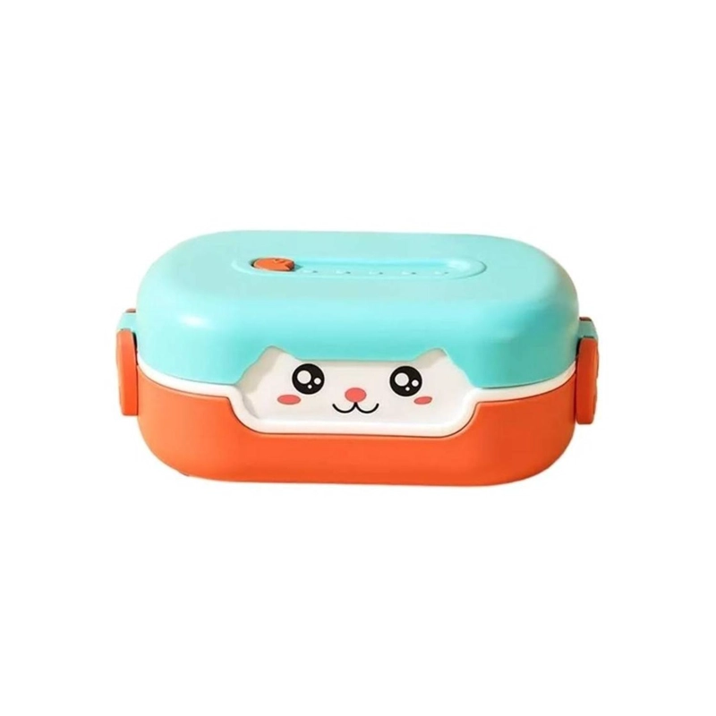 LONCHERA FIAMBRERA PORTATIL PARA NIÑOS VERDE - 1