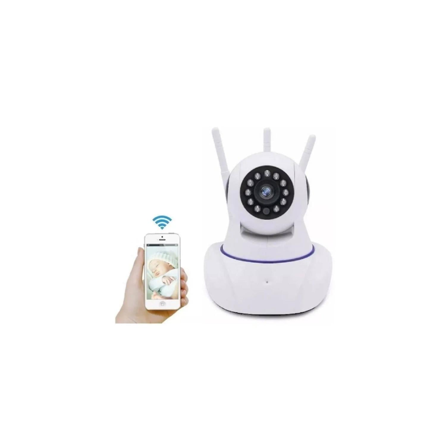 CÁMARA IP SEGURIDAD WIFI HD ROBOTIZADA 3 ANTENAS - 3