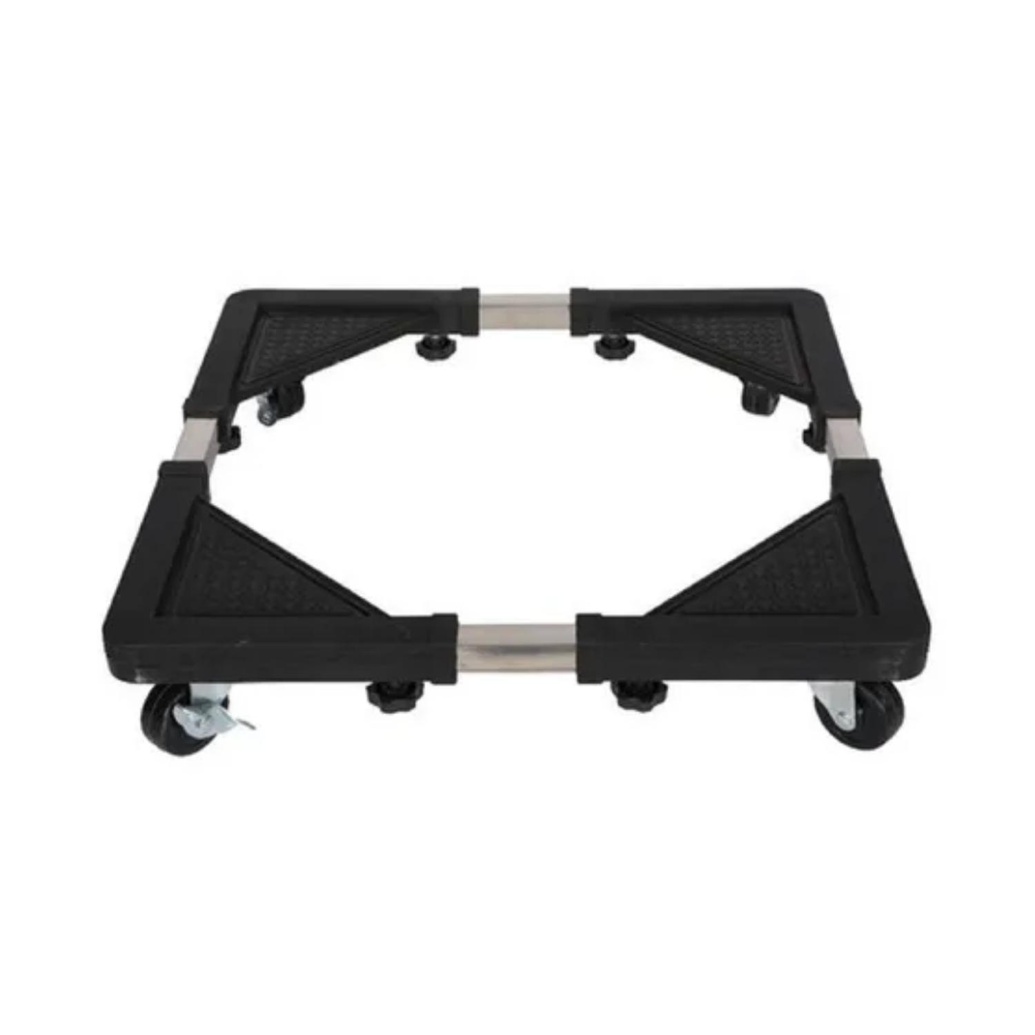 SOPORTE MULTIFUNCIONAL NEVERA LAVADORA AJUSTABLE | Negro - 3