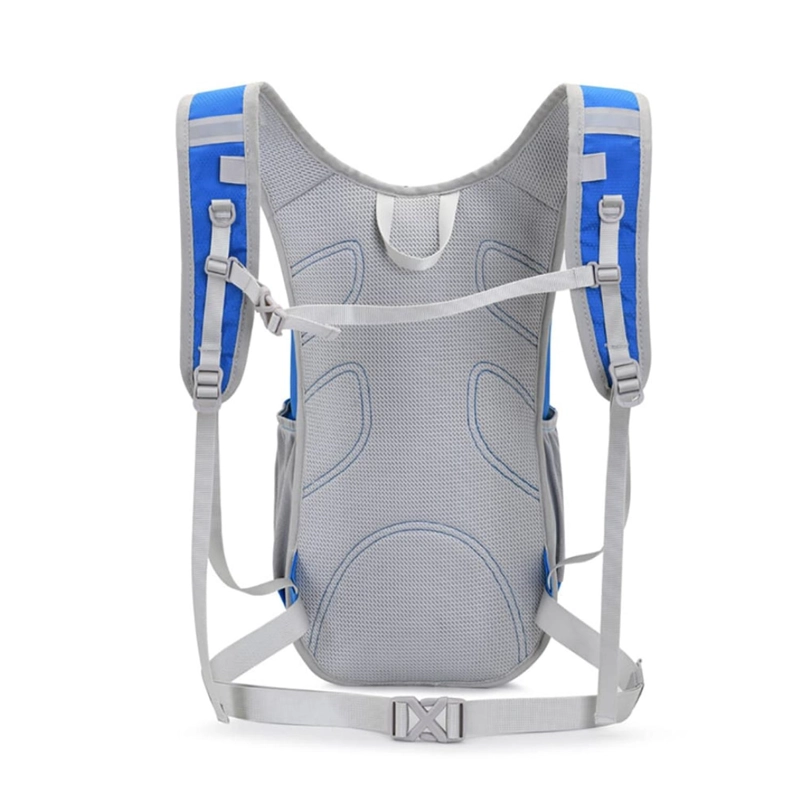 MOCHILA CAMPING OUTDOOR CAMELBACK CON BOLSA DE AGUA 2 LITROS AZUL - 2