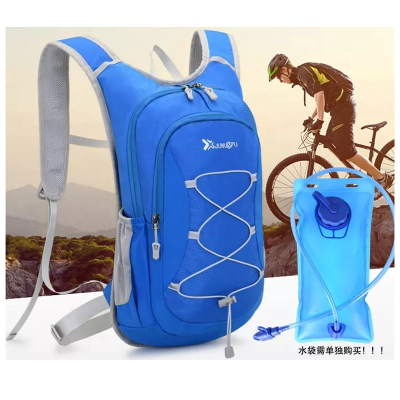 MOCHILA CAMPING OUTDOOR CAMELBACK CON BOLSA DE AGUA 2 LITROS AZUL - 3
