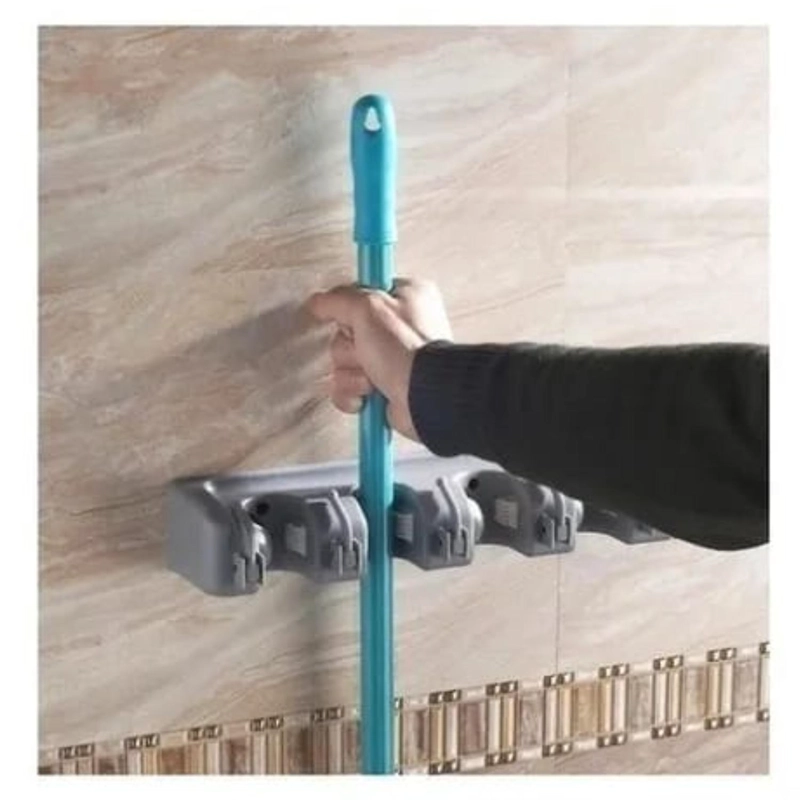ORGANIZADOR SOPORTE DE PARED ESCOBAS Y HERRAMIENTAS - 1