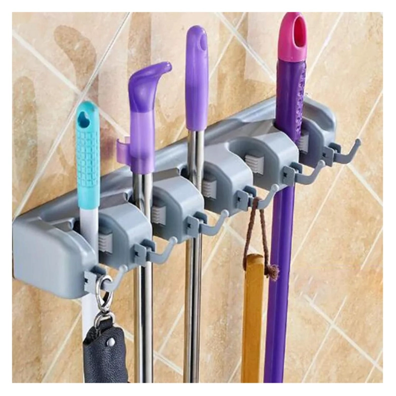 ORGANIZADOR SOPORTE DE PARED ESCOBAS Y HERRAMIENTAS - 2