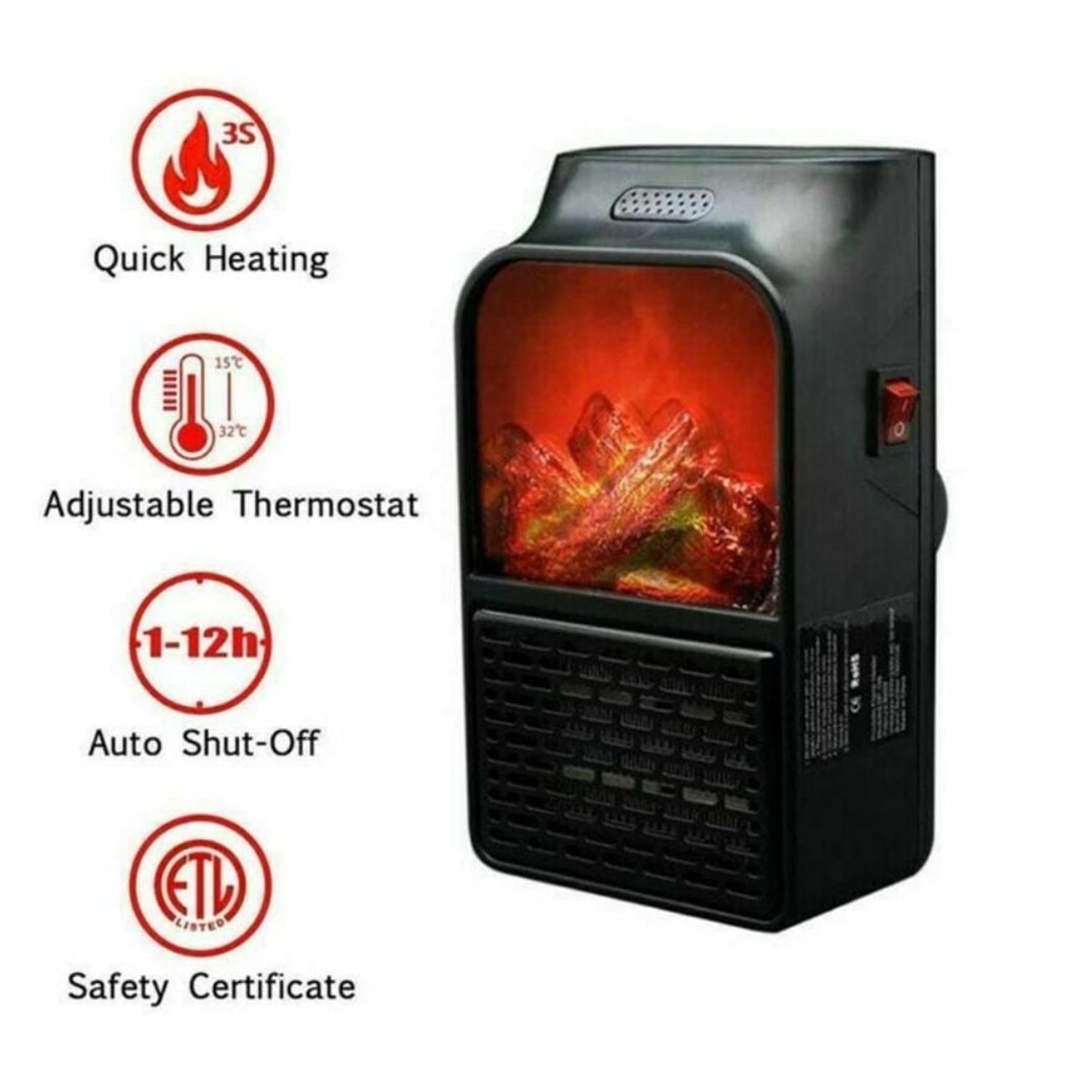 CALEFACTOR ESTUFA DISEÑO CHIMENEA CONTROL REMOTO - 1