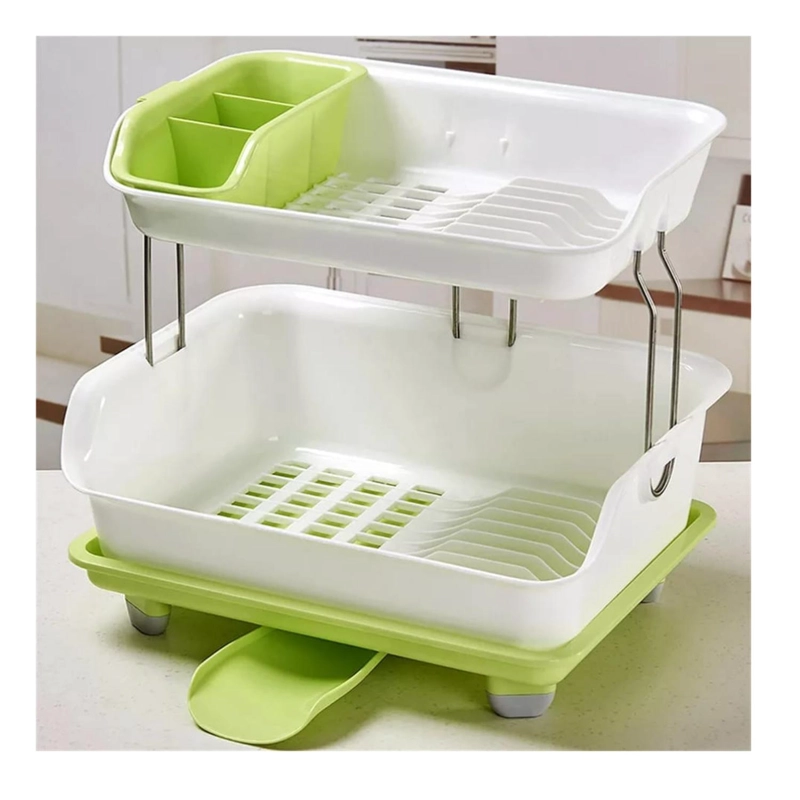ESCURRIDOR DE PLATOS 2 NIVELES PLASTICO - 2