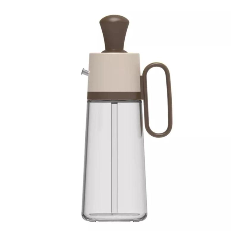 DISPENSADOR DE ACEITE CON CEPILLO - CAFE - 1