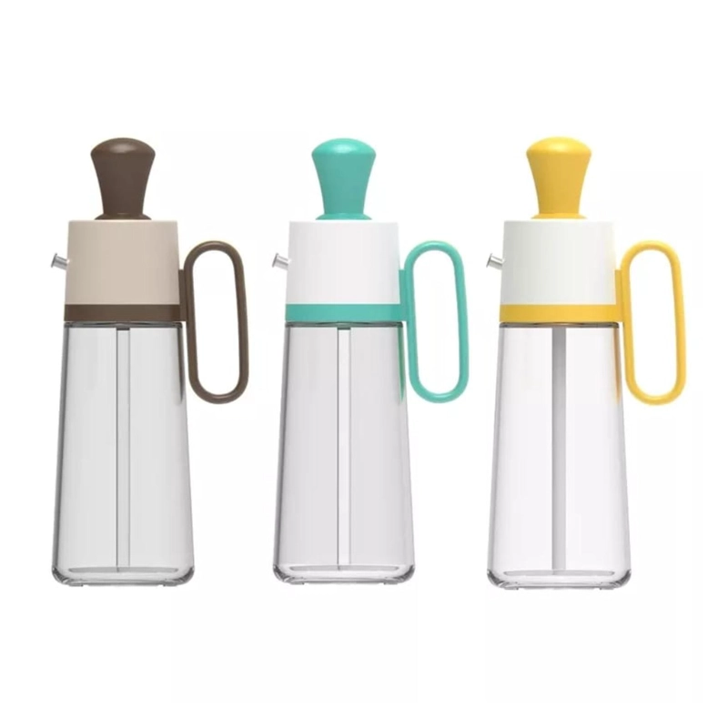 DISPENSADOR DE ACEITE CON CEPILLO - CAFE - 2