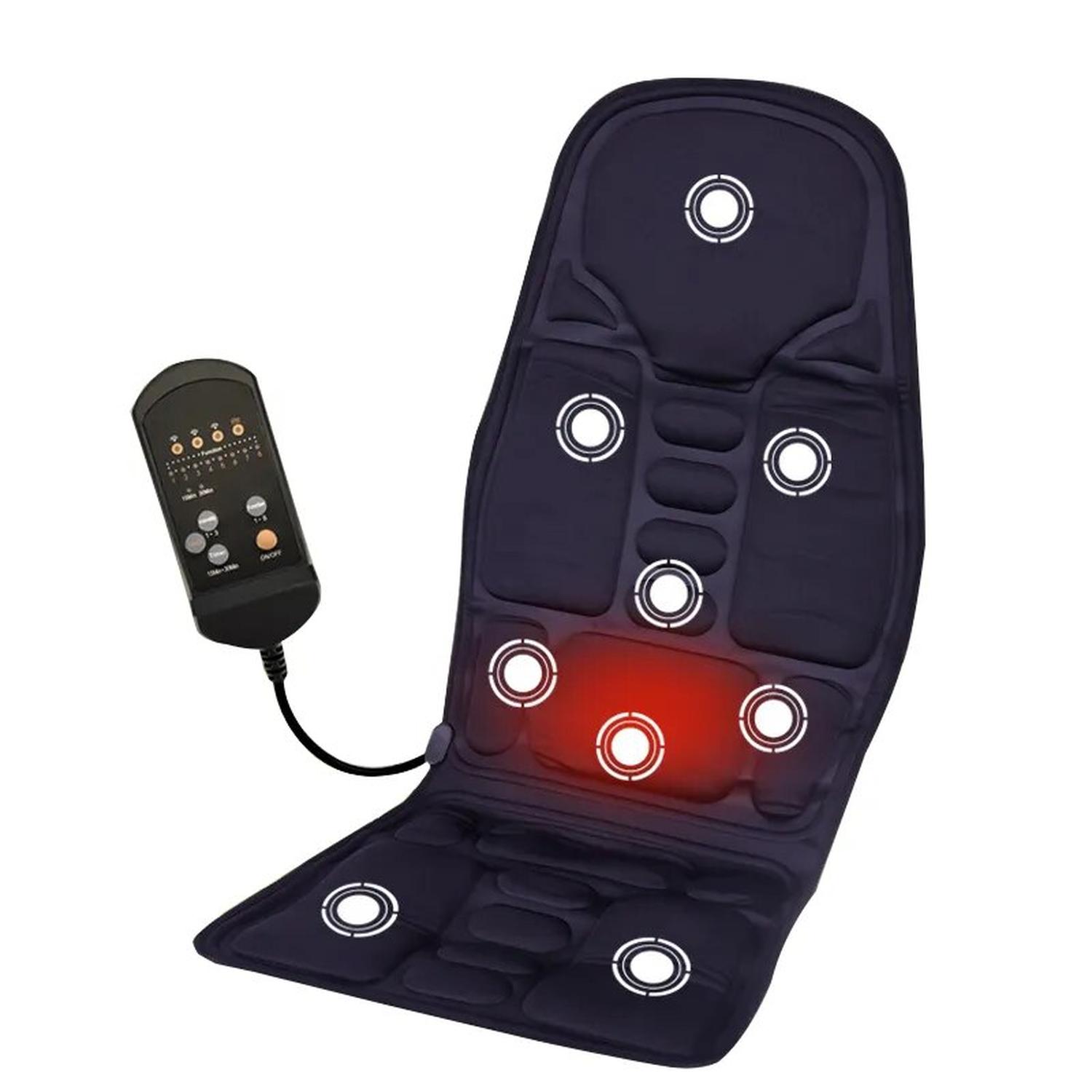 ASIENTO COJIN DE MASAJES LUMBAR PARA AUTO - 1