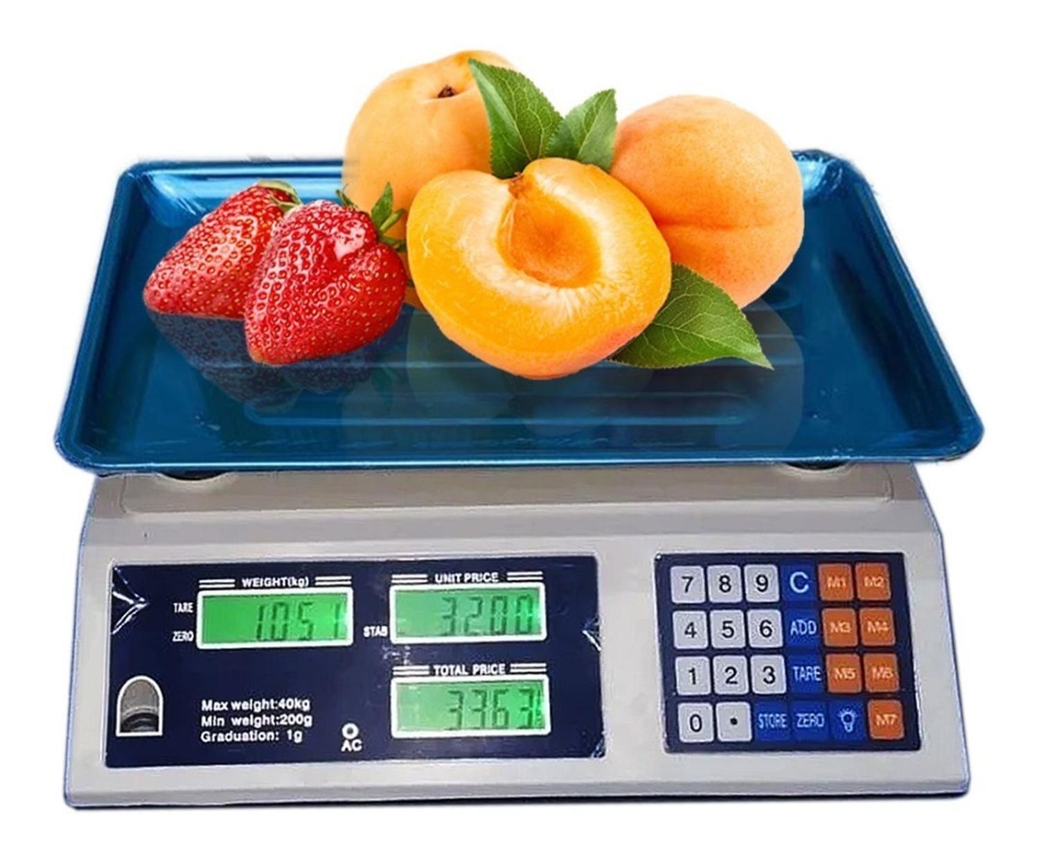BALANZA PESA DIGITAL 40 KG RECARGABLE - 3