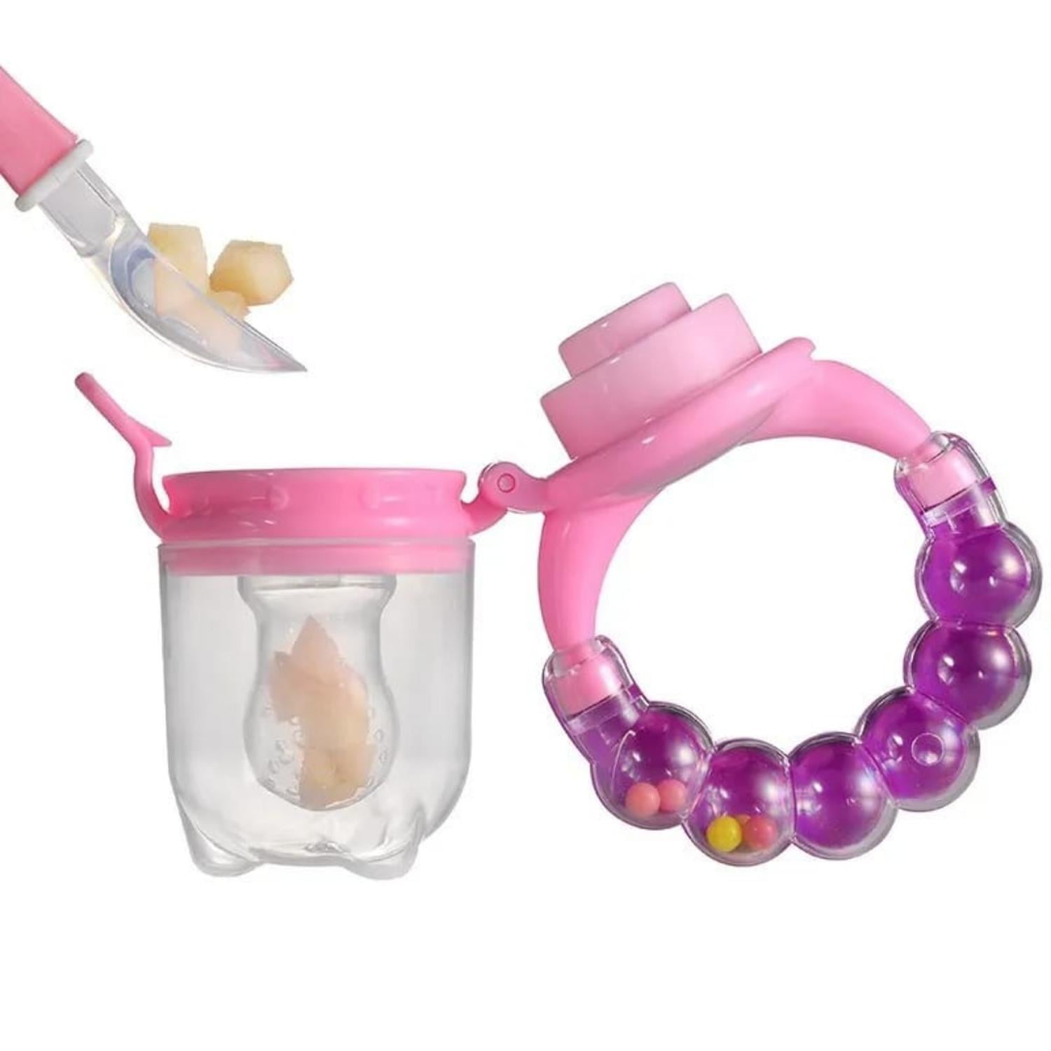CHUPETE PARA FRUTA CON CASCABEL PARA BEBE - 1