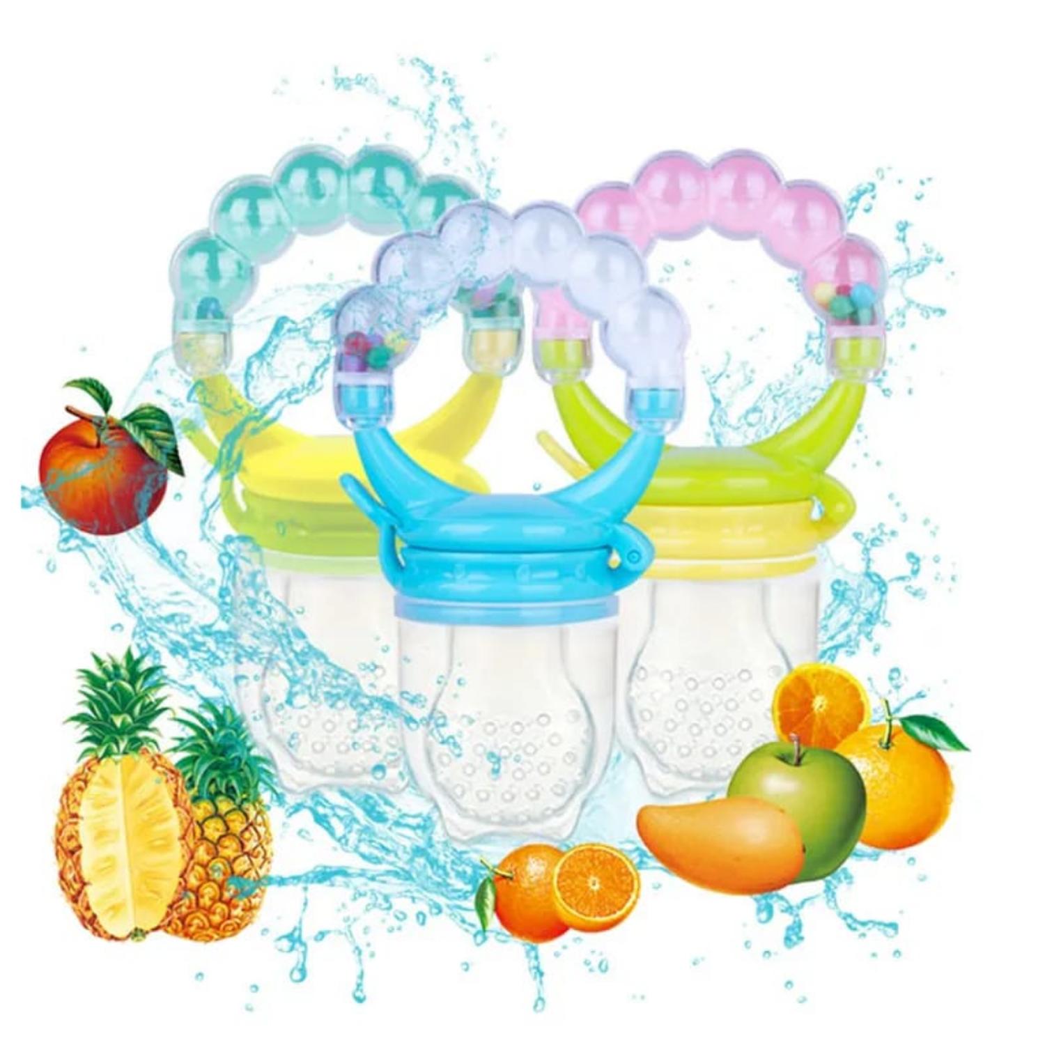 CHUPETE PARA FRUTA CON CASCABEL PARA BEBE - 9