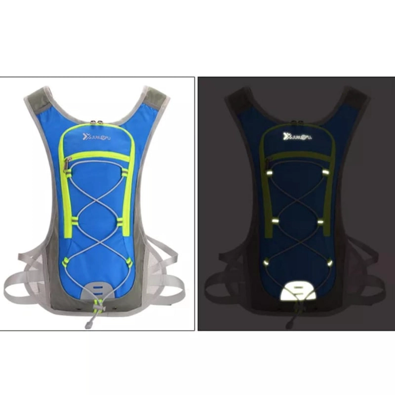 MOCHILA CAMPING OUTDOOR CAMELBACK CON BOLSA DE AGUA 2 LITROS AZUL - 3