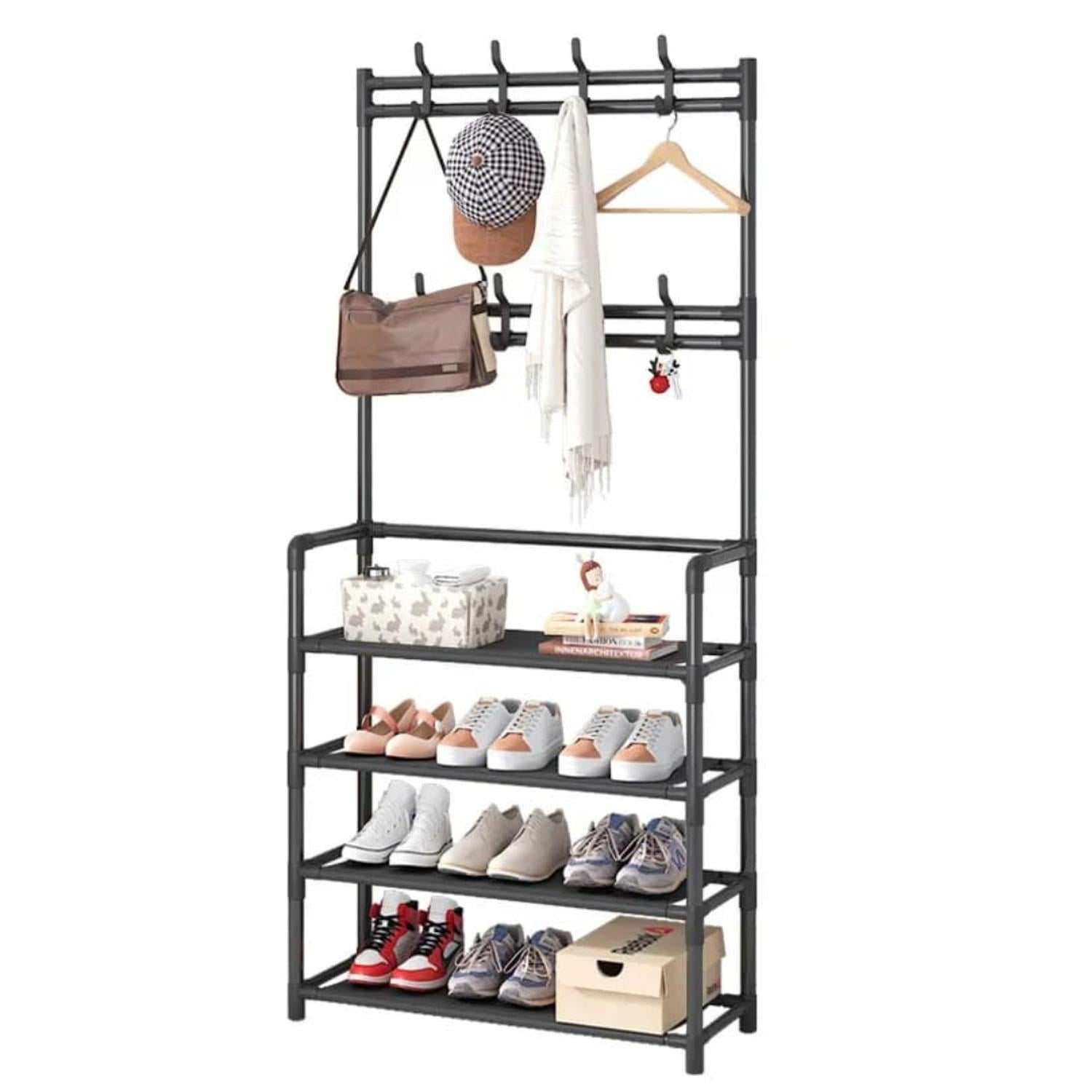 ORGANIZADOR PERCHERO ZAPATERO METALICO CLOSET - 3