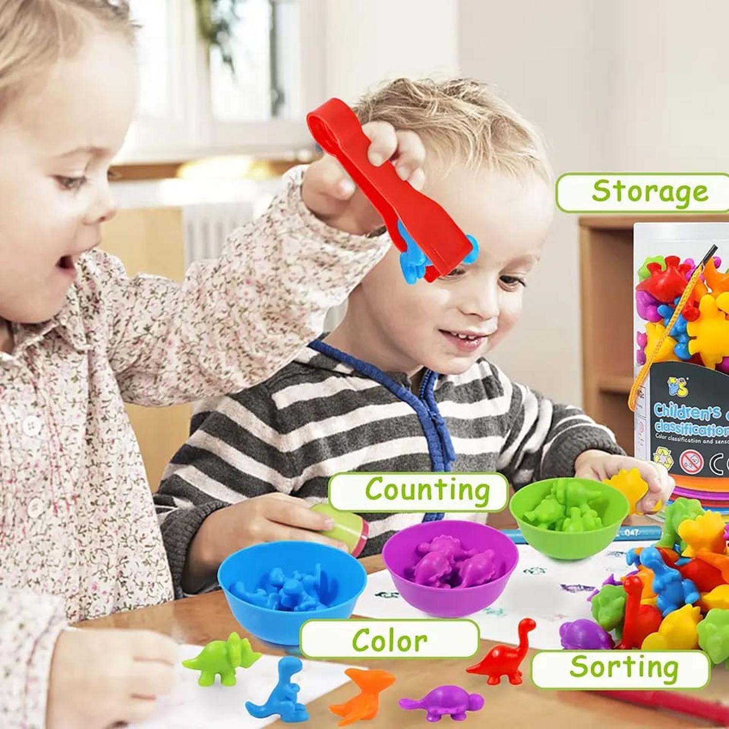 JUEGO DIDACTICO CONTEO Y COLORES MONTESSORI - 4