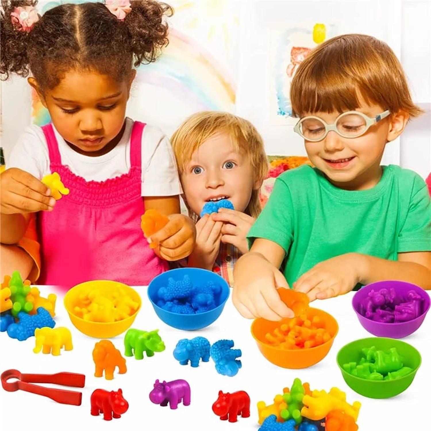 JUEGO DIDACTICO CONTEO Y COLORES MONTESSORI - 5