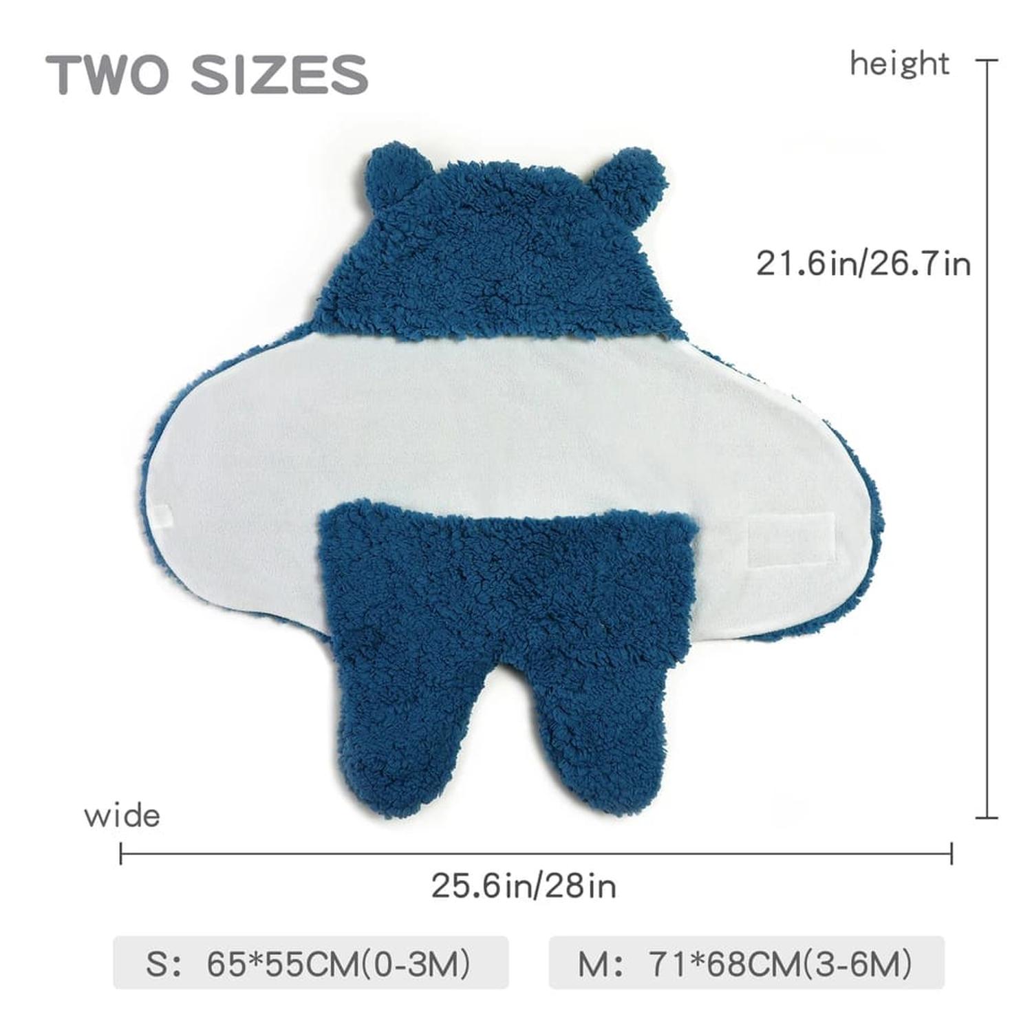 SACO DE BEBE PARA DORMIR POLAR BLANCO - 1