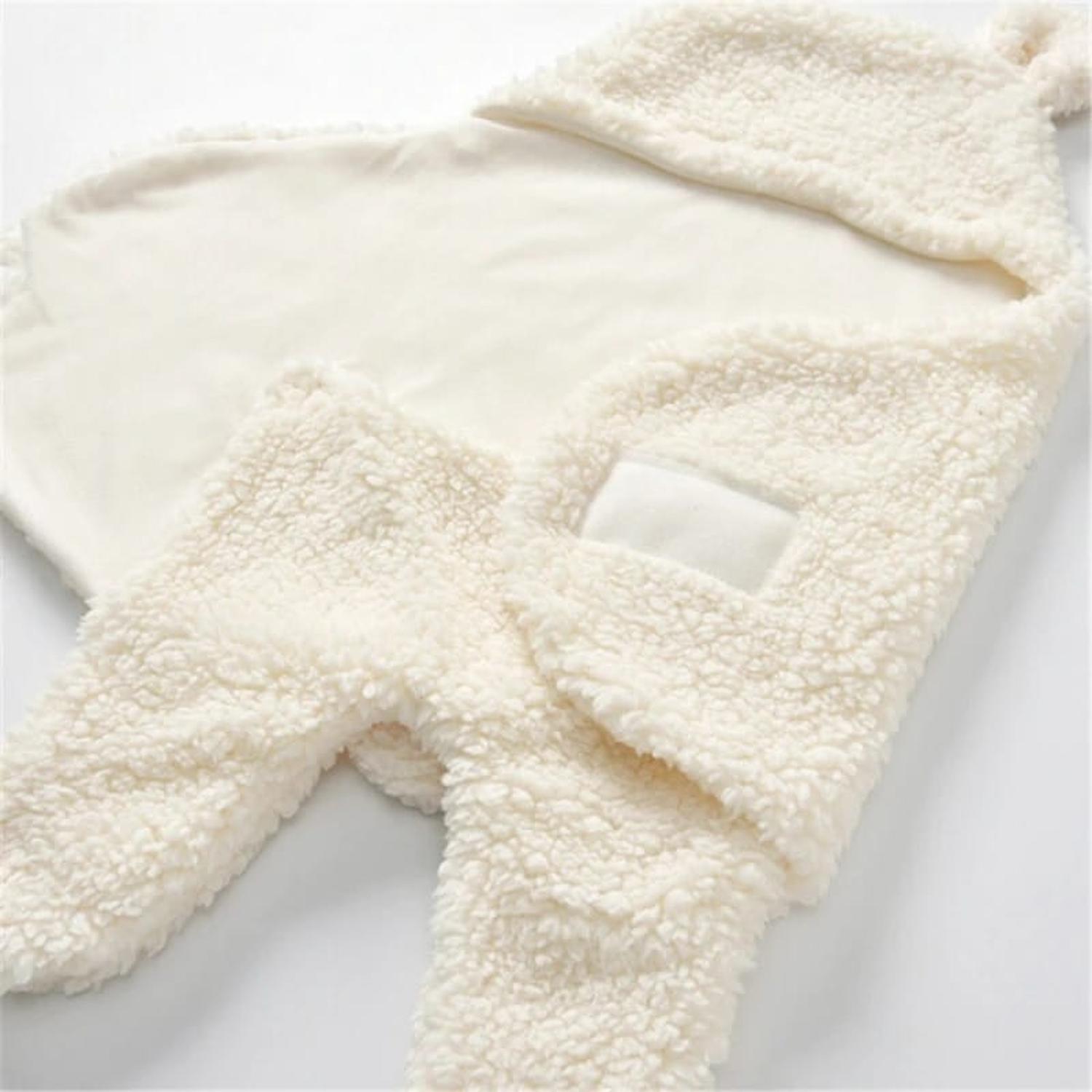 SACO DE BEBE PARA DORMIR POLAR BLANCO - 1