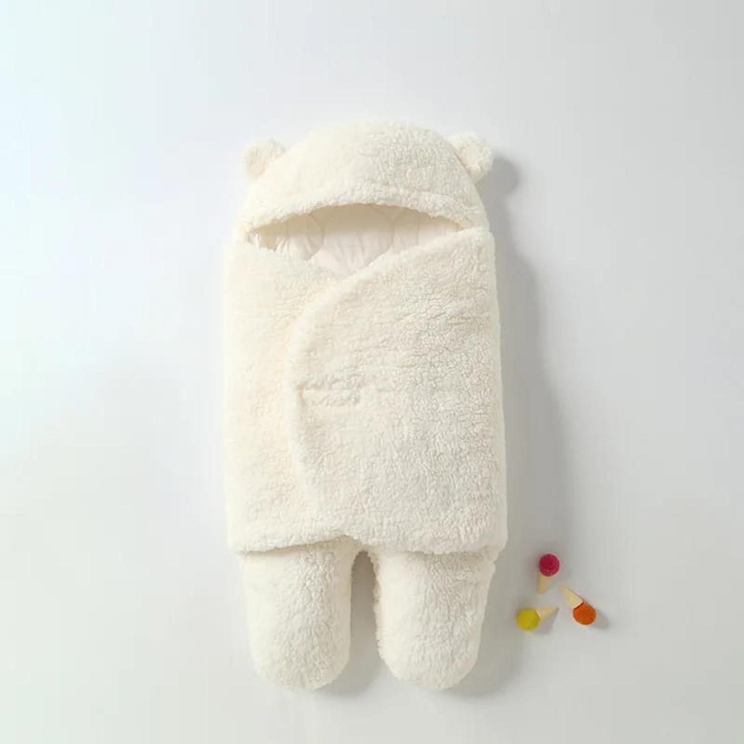 SACO DE BEBE PARA DORMIR POLAR BLANCO - 2