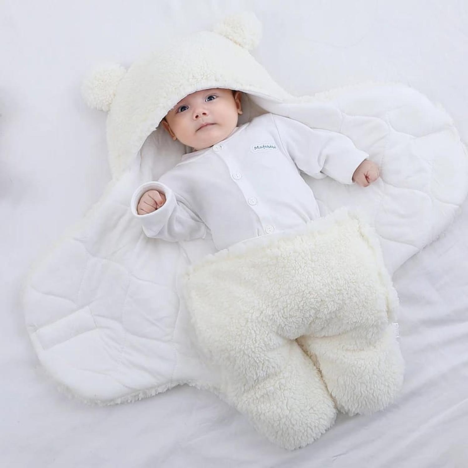 SACO DE BEBE PARA DORMIR POLAR BLANCO - 3