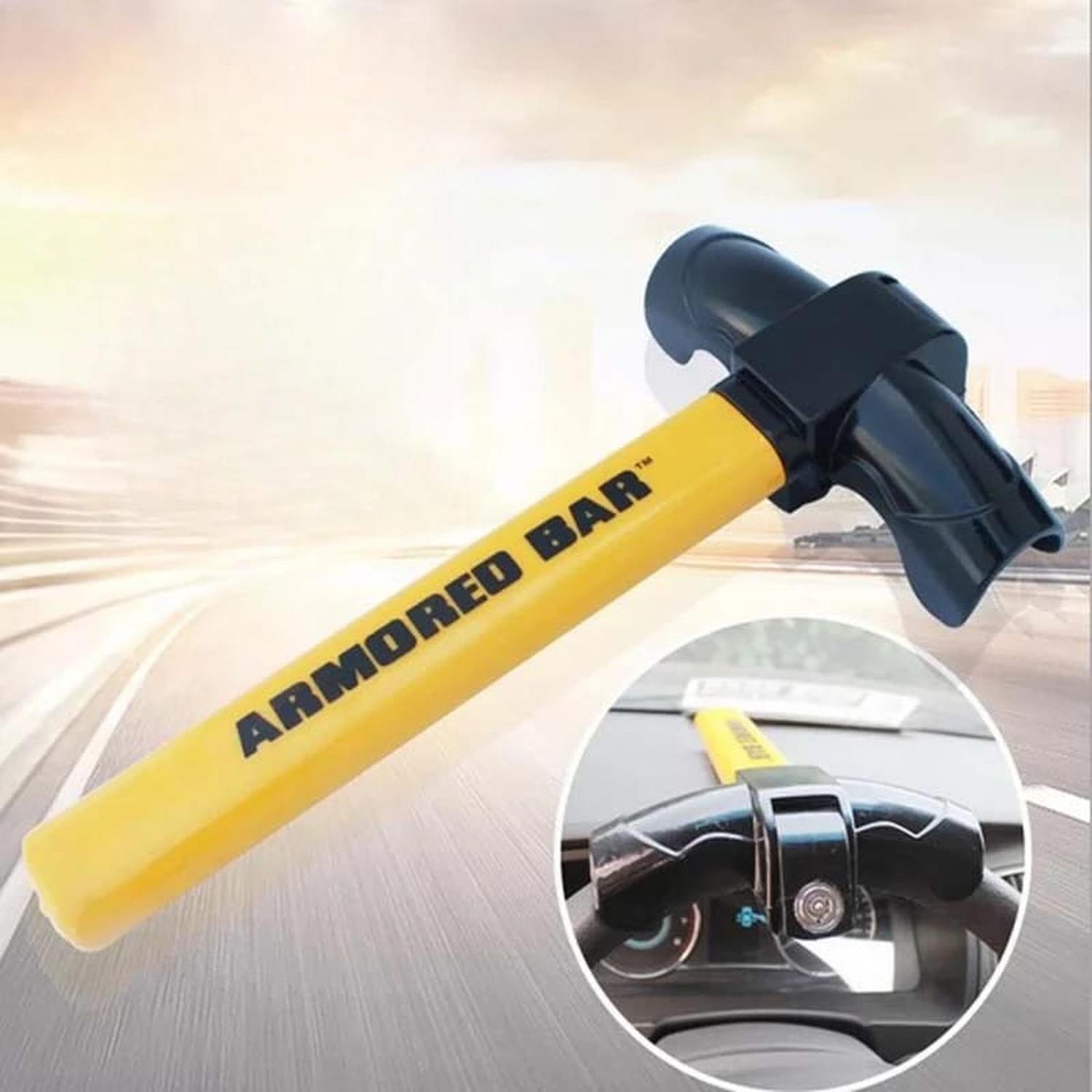 TRANCA VOLANTE GIRATORIO ANTIRROBO PARA AUTO - 2