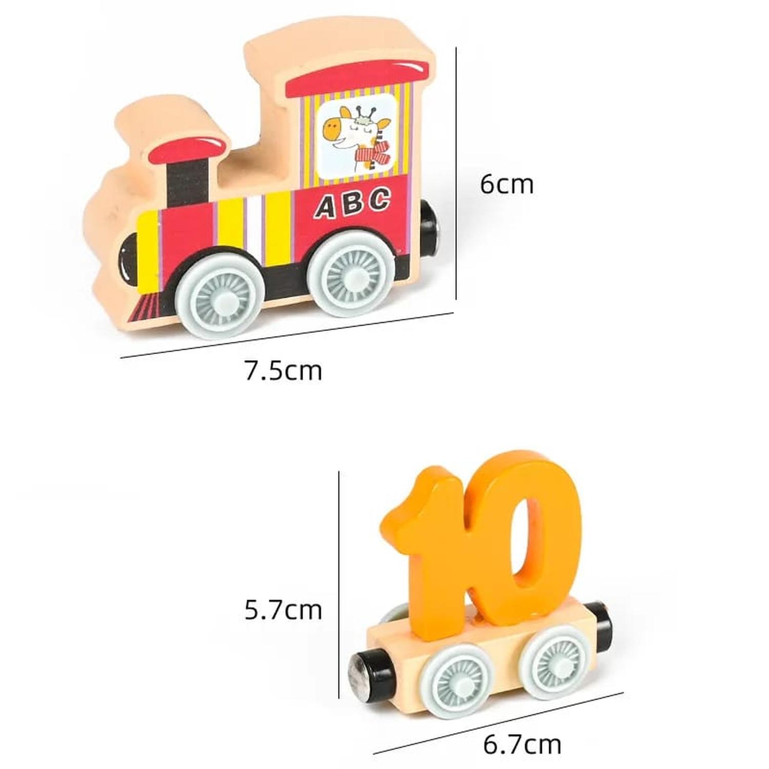 TREN JUEGO MAGNETICO NUMEROS NIÑOS - 3