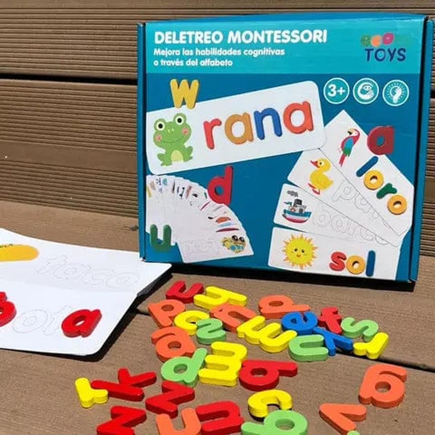 JUEGO DE PALABRAS DELETREO MONTESSORI - 1