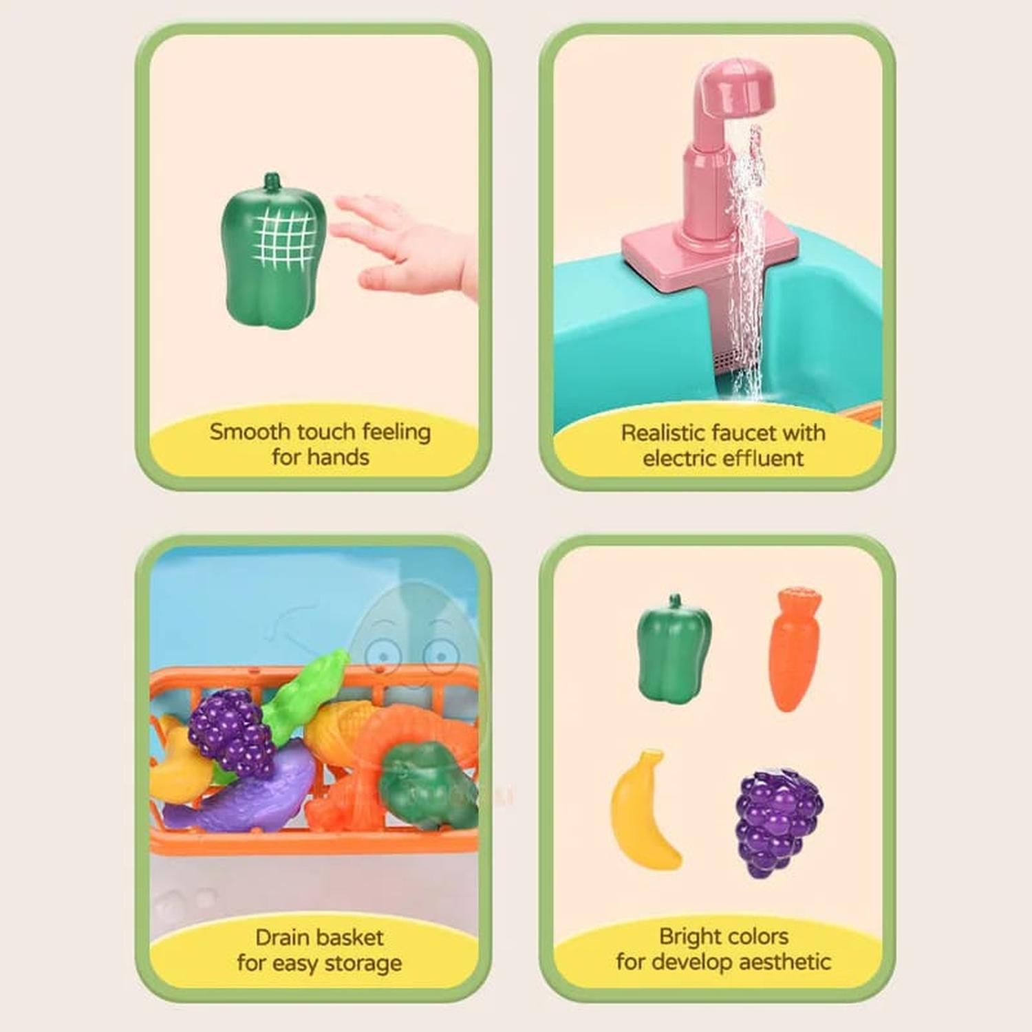 JUEGO DE LAVAVAJILLA PESCA MAGNETICA DINAMICA CELESTE TAMAÑO S - 1