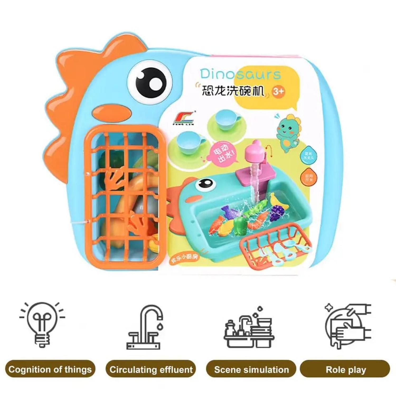 JUEGO DE LAVAVAJILLA PESCA MAGNETICA DINAMICA CELESTE TAMAÑO S - 2