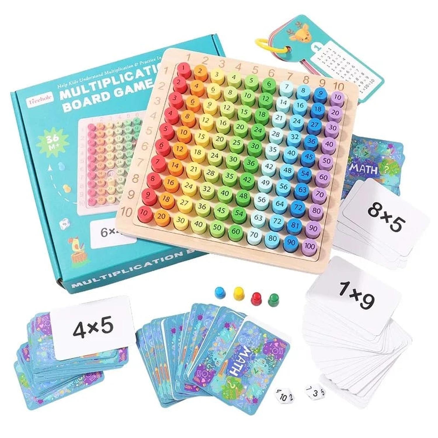 JUEGO DIDACTICO DE MULTIPLICACION MONTESSORI - 1