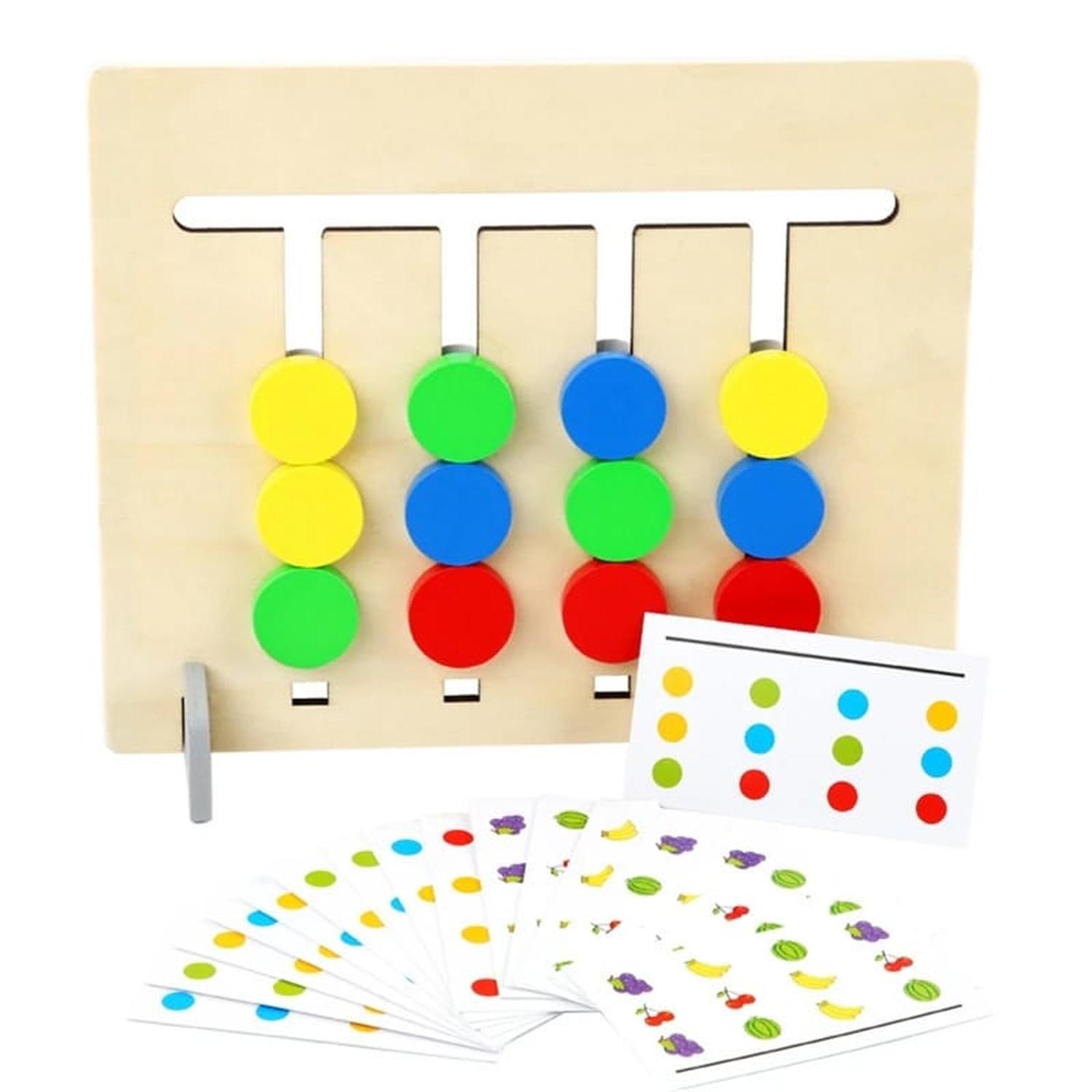 JUEGO COLORES PENSAMIENTO LÓGICO MONTESSORI - 1