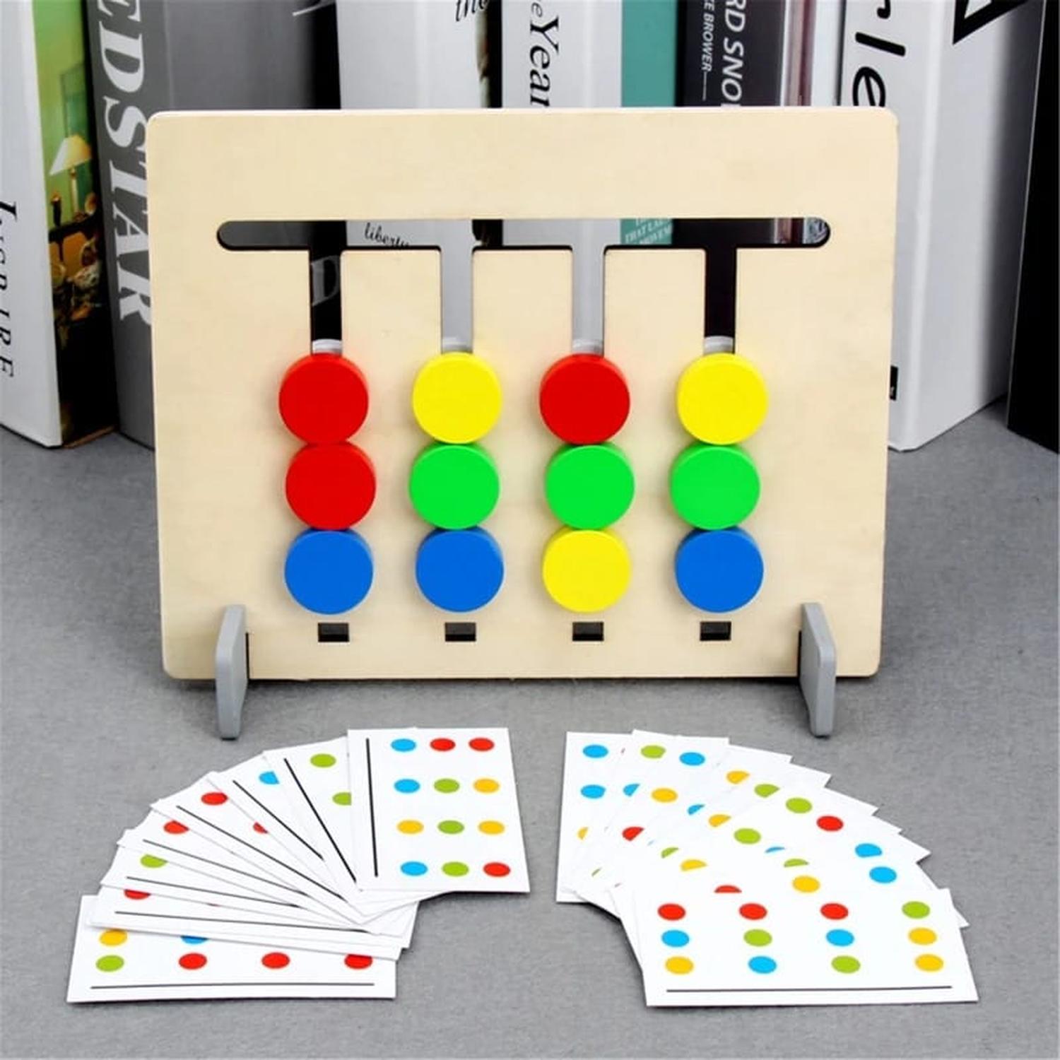 JUEGO COLORES PENSAMIENTO LÓGICO MONTESSORI - 2